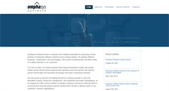 Desktop Screenshot of emphasys-software.com